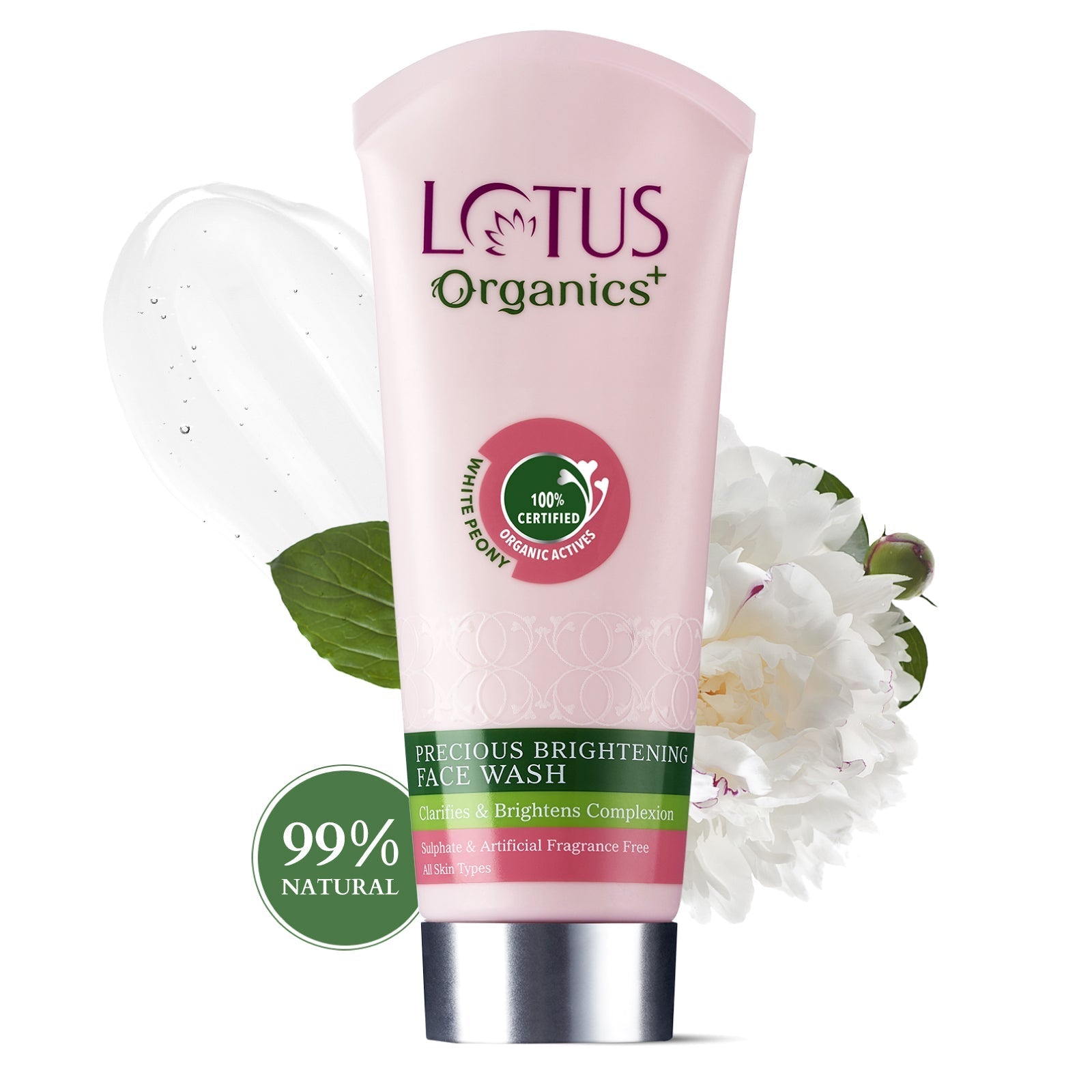 Lotus Herbals Precious Brightening Face Wash, 100g