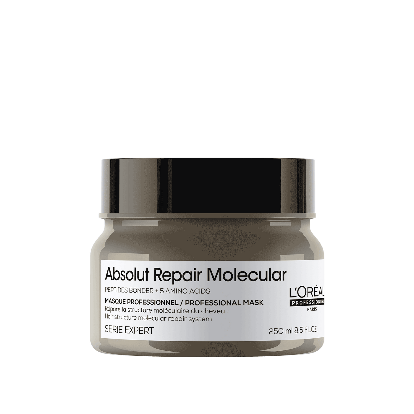 L'Oreal Absolut Repair Molecular Shampoo 300ml | Molecular Mask 250ml | Rinse-Off Serum 250ml | Deep Repairing Leave-In Cream 100ml