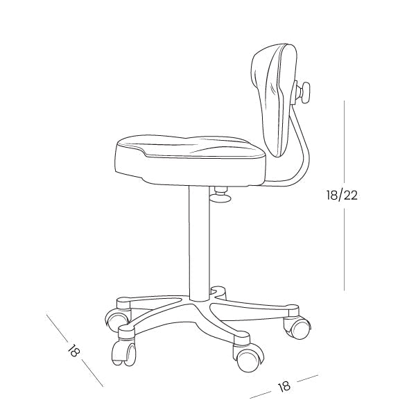 Ikonic Lumi Stool Black