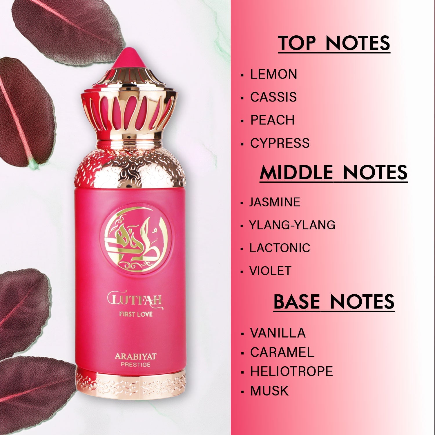 Arabiyat Prestige Lutfah First Love| EDP, 80ml UNISEX - Image 5 - Buy from Indicrest