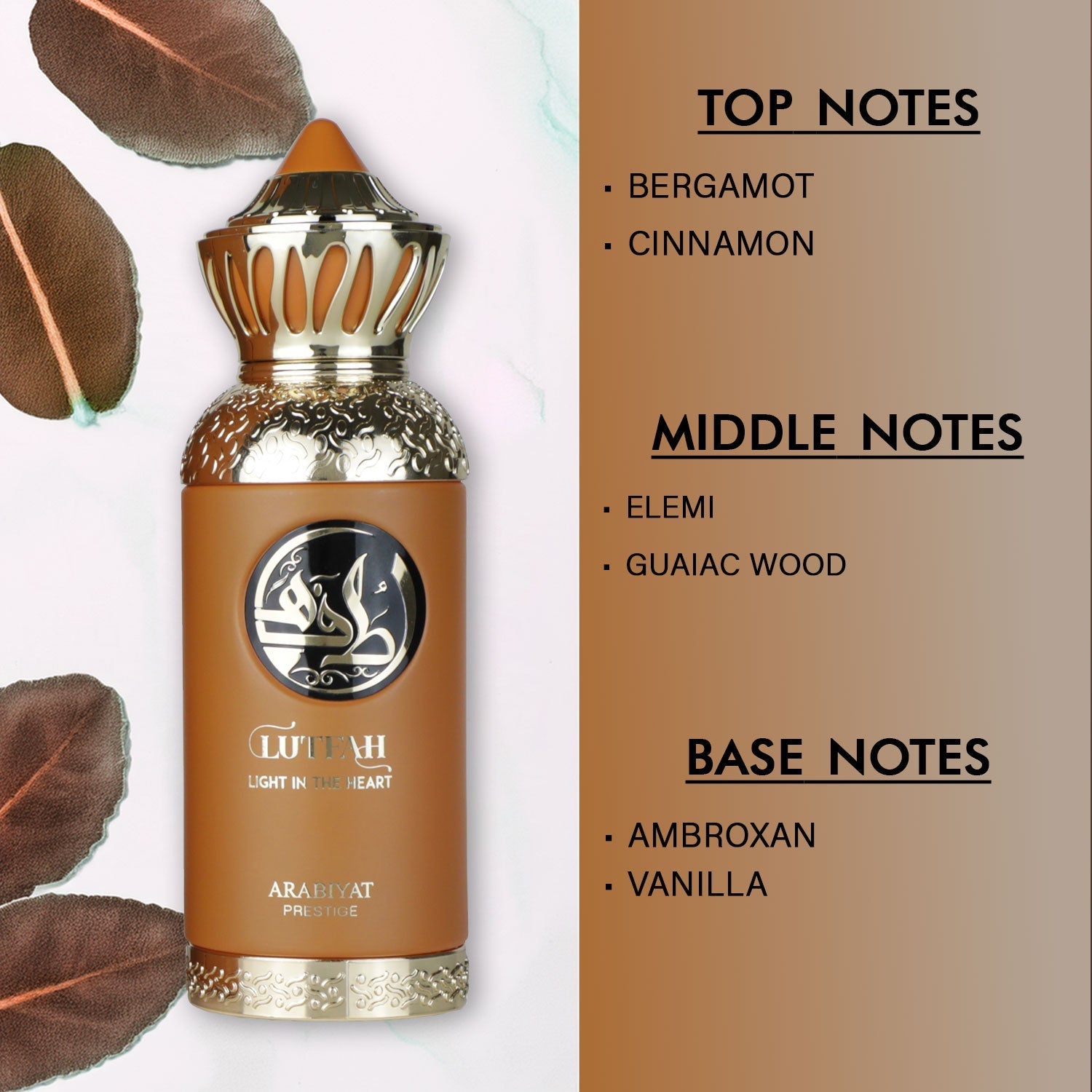 Arabiyat Prestige Lutfah Light in the Heart EDP, 80ml UNISEX - Image 9 - Buy from Indicrest
