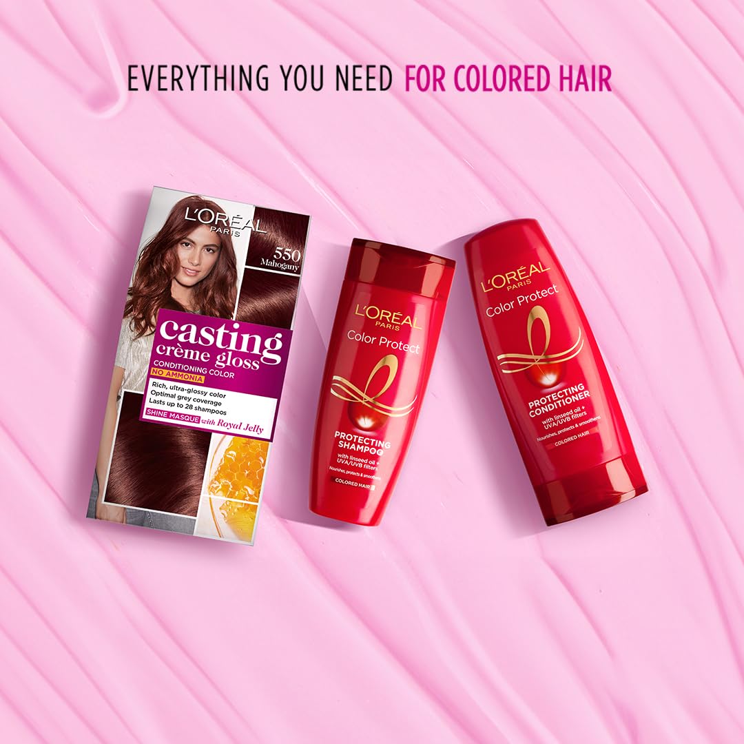 L'Oreal  Paris Casting Crème Gloss 316 Plum/Burgundy Hair Color, 87.5g+72ml7