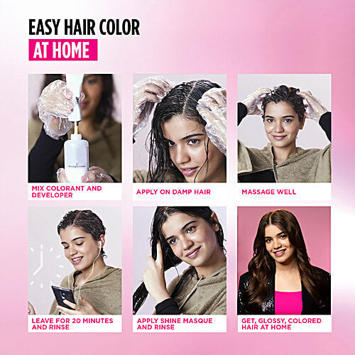 L'Oreal  Paris Casting Creme Gloss Conditioning Hair Color, 300 Darkest Brown - 72ml + 87.5g7