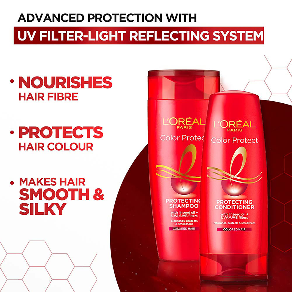 L'Oreal  Paris Colour Protect Conditioner with UVA/UVB Filters (180ml)6