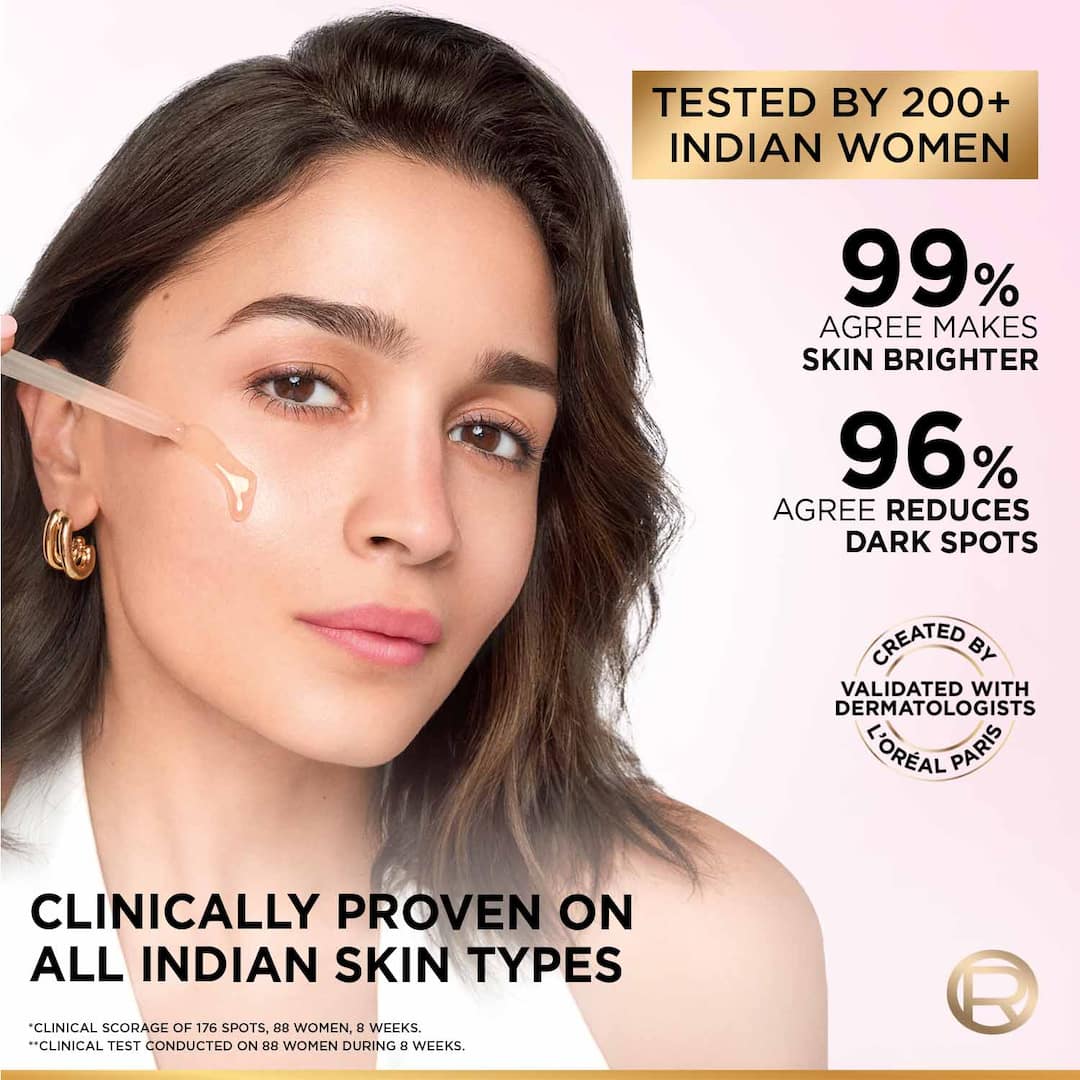 L'Oreal  Paris Glycolic Bright Dark Spot Serum 8% Glycolic Acid – 15ml8