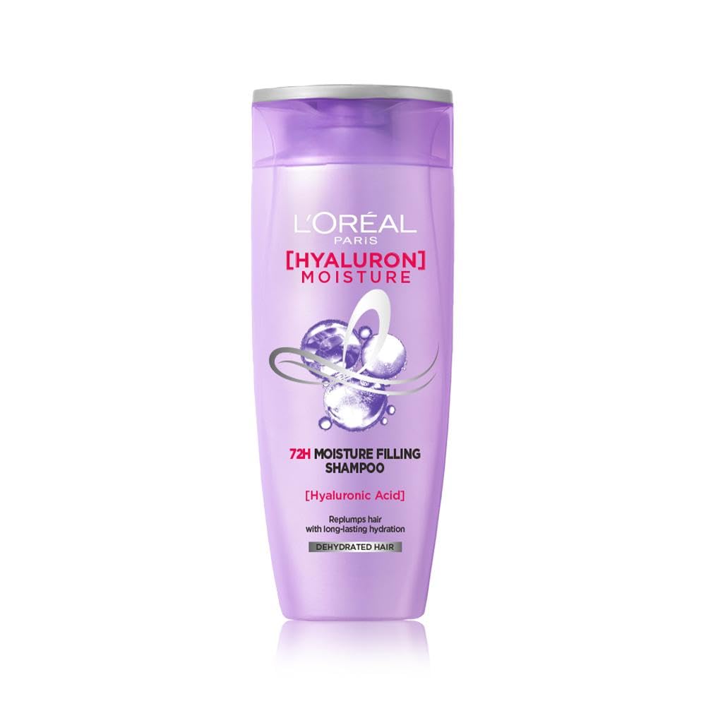 L'Oreal  Paris Hyaluron Moisture 72HR Shampoo with Hyaluronic Acid – 180ml