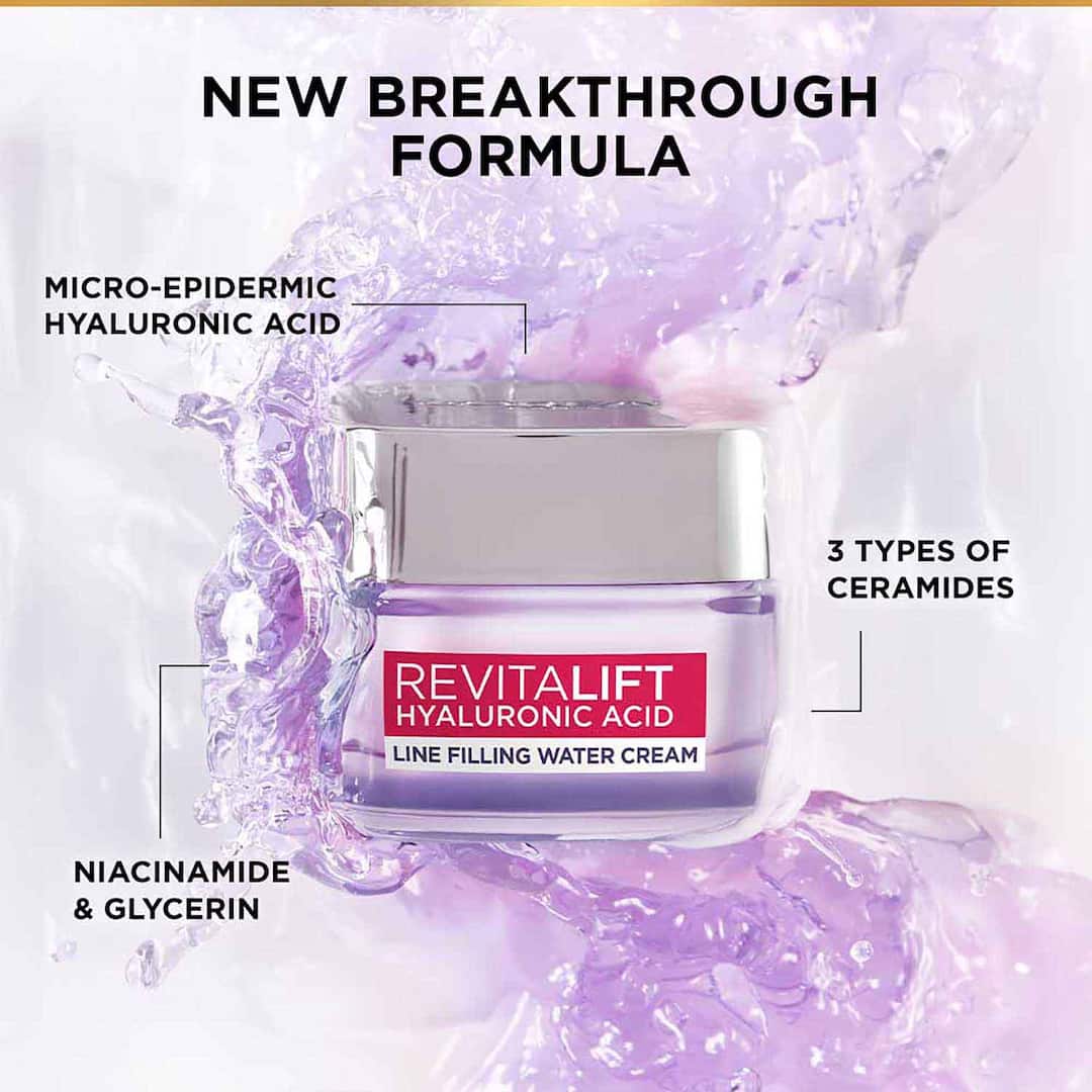 L'Oreal  Paris Revitalift Hyaluronic Acid Day Cream for Women (15ml)3