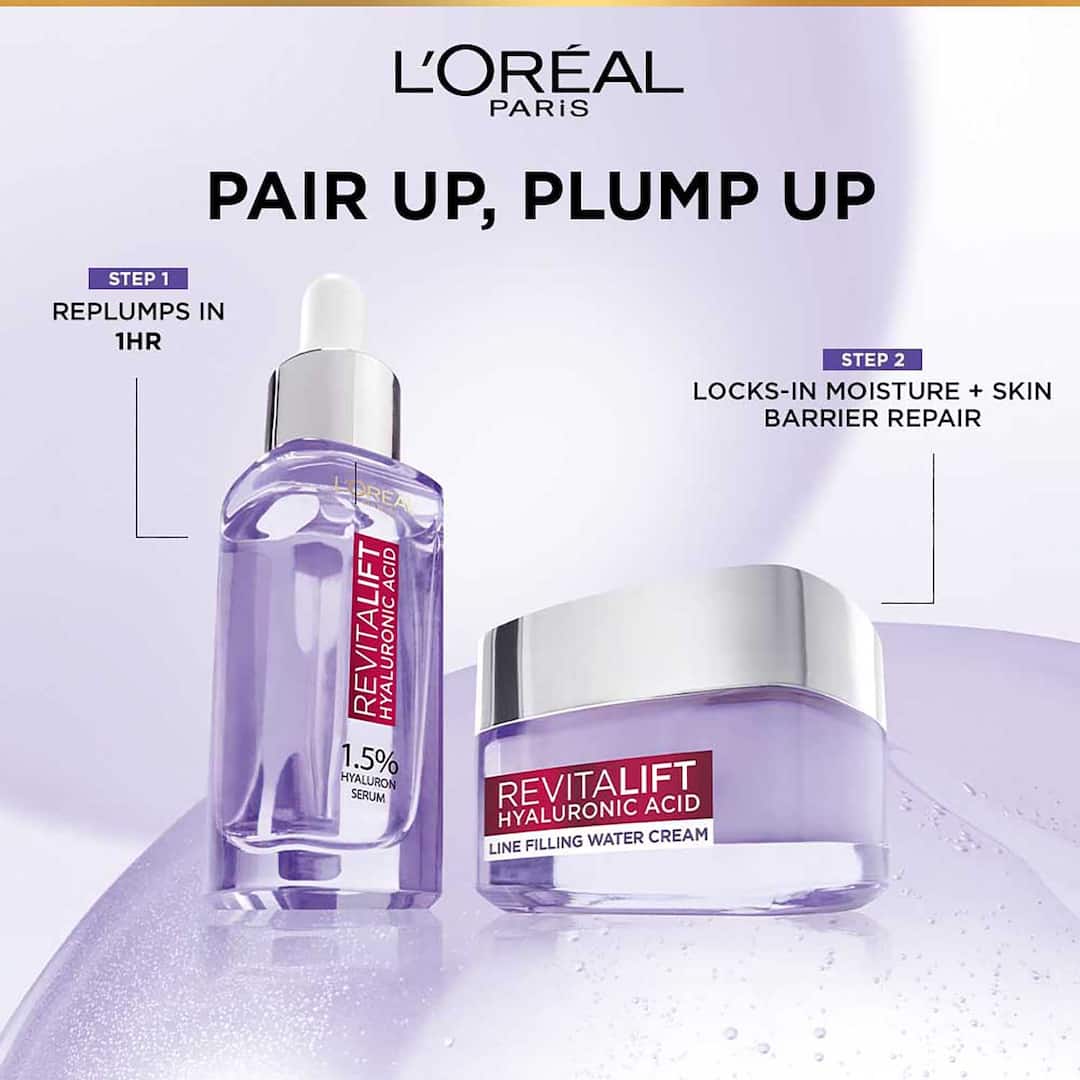 L'Oreal  Paris Revitalift Hyaluronic Acid Day Cream for Women (15ml)6