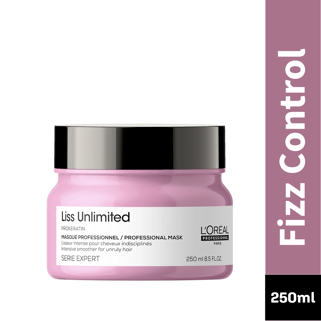 L'Oreal Professionnel Liss Unlimited Mask for Frizz-Free Smooth Hair, 250ml