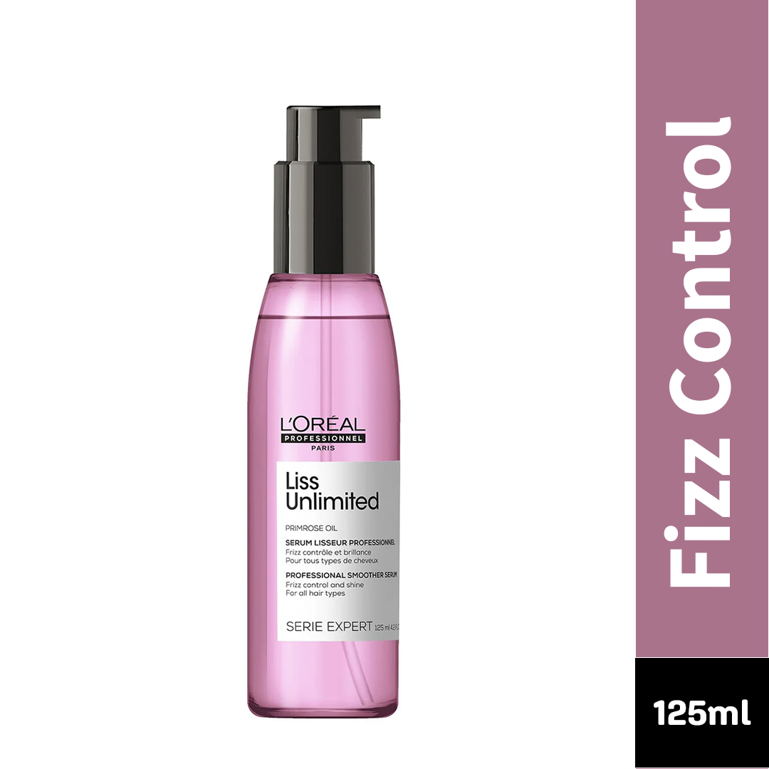 L'Oreal Professionnel Liss Unlimited Mask 250ml | Liss Unlimited Serum 125ml Combo