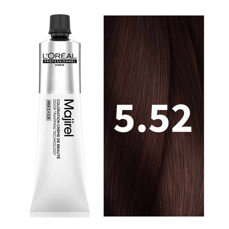 L'Oreal Professionnel Paris Majirel - 5.52 (Light Iridescent Mahogany Brow) 49.5 g indicrest Buy at Indicrest