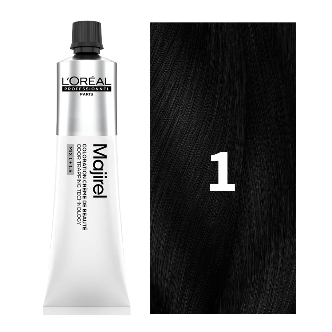 L'Oreal Professionnel Paris Majirel 1 (Black) 49.5 g Indicrest Buy at Indicrest