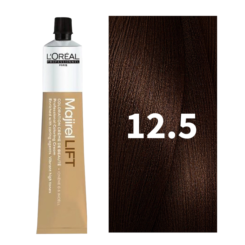 L'Oreal Professionnel Paris Majirel LIFT- 12.5 (Mahogany Very Light Brown) 49.5 g Indicrest Buy at Indicrest