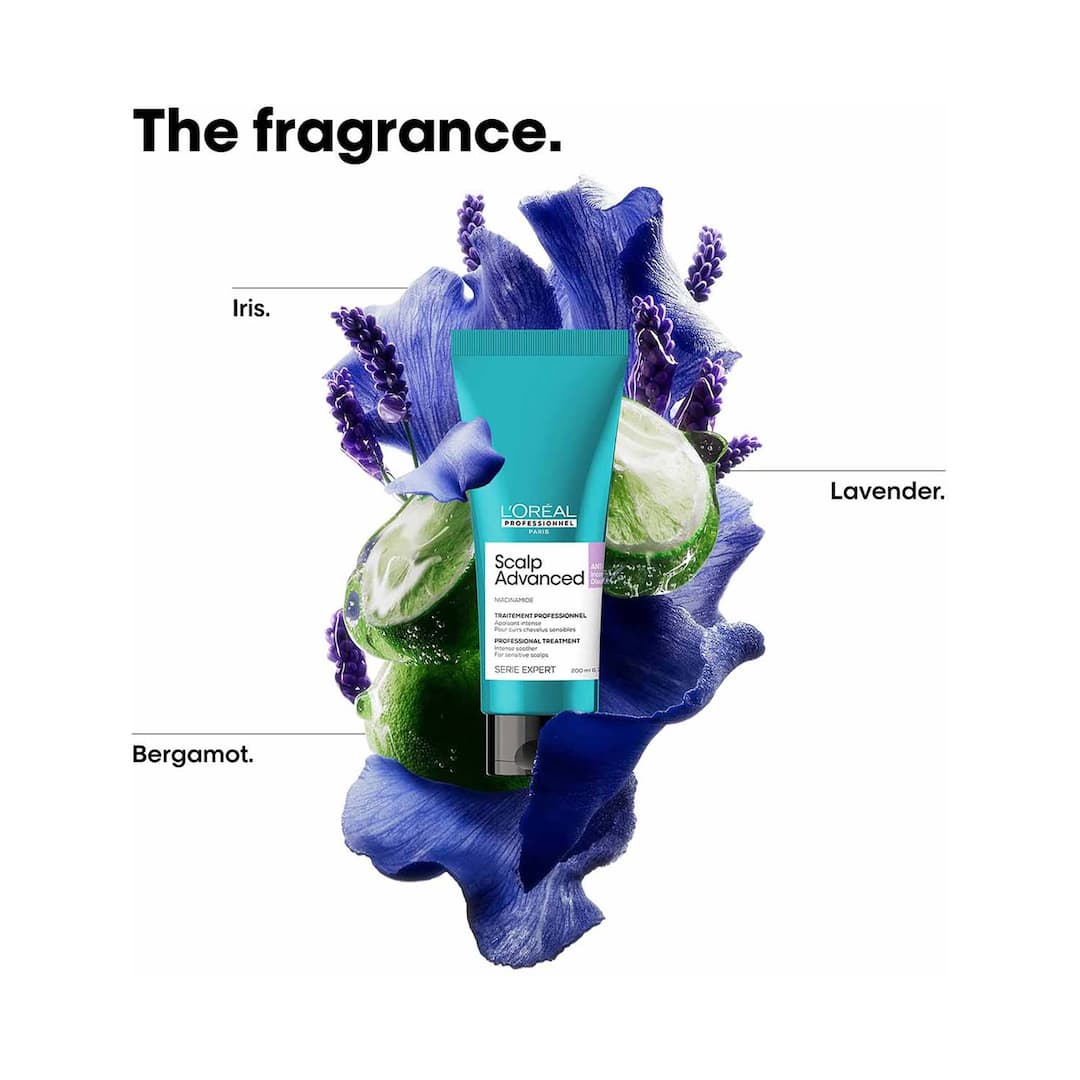 L'Oreal  Professionnel Paris Scalp Advanced Anti-Discomfort Intense Soother Treatment for Sensitive Scalps (200ml)6
