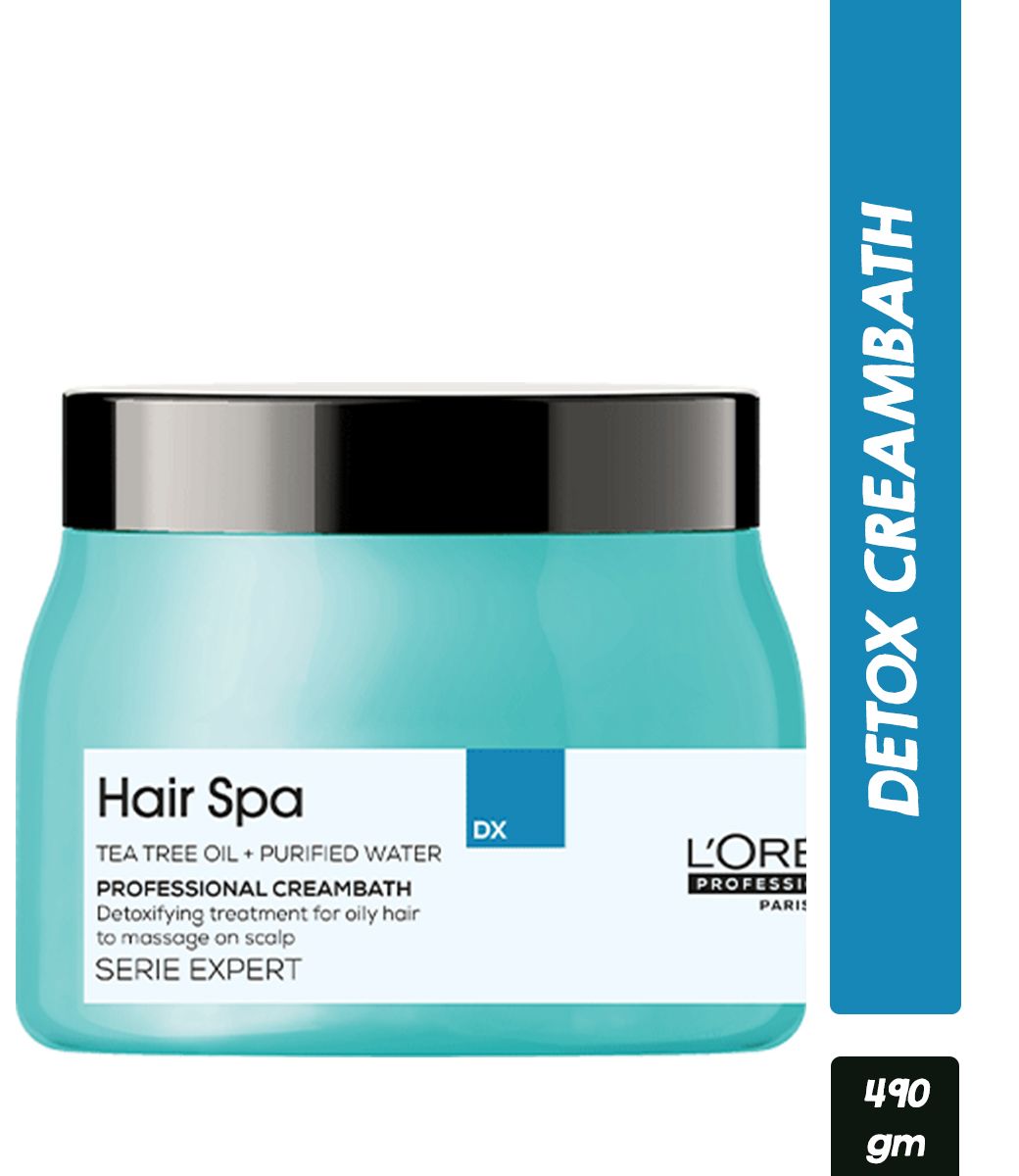 L'Oreal Professionnel Hair Spa DX Creambath 490g | Hair Spa Hydrating Concentrate 6x8ml - Combo