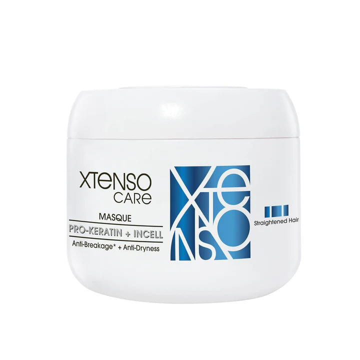 L’Oreal Professionnel Xtenso Care Hair Masque, 490g & Xtenso Care Serum, 50ml Combo For Straightened Hair