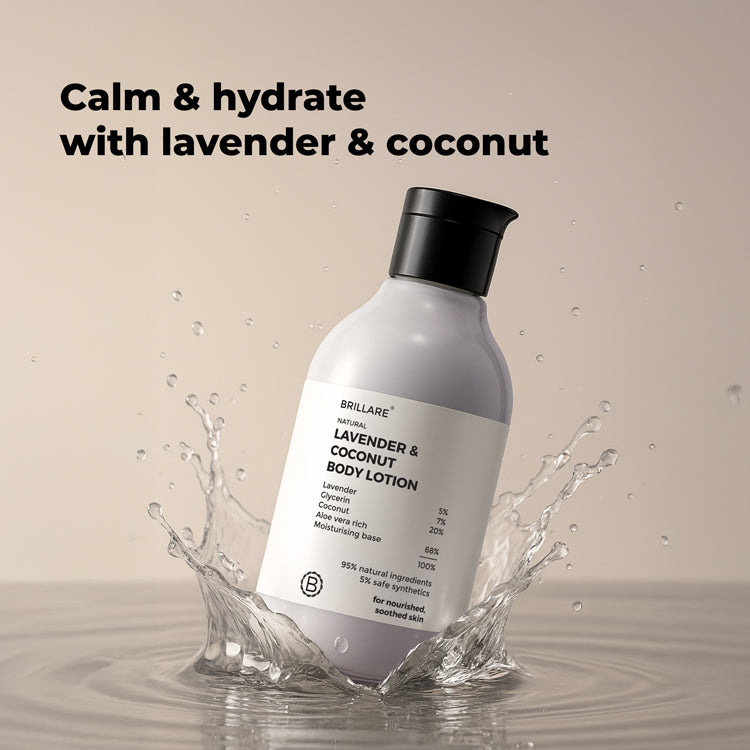 Brillare Lavender & Coconut Body Lotion, 200ml - Image 2 - Buy from Indicrest