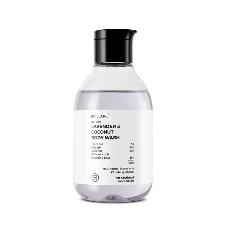 Brillare Lavender & Coconut Body Wash, 200ml - Image 6 - Buy from Indicrest