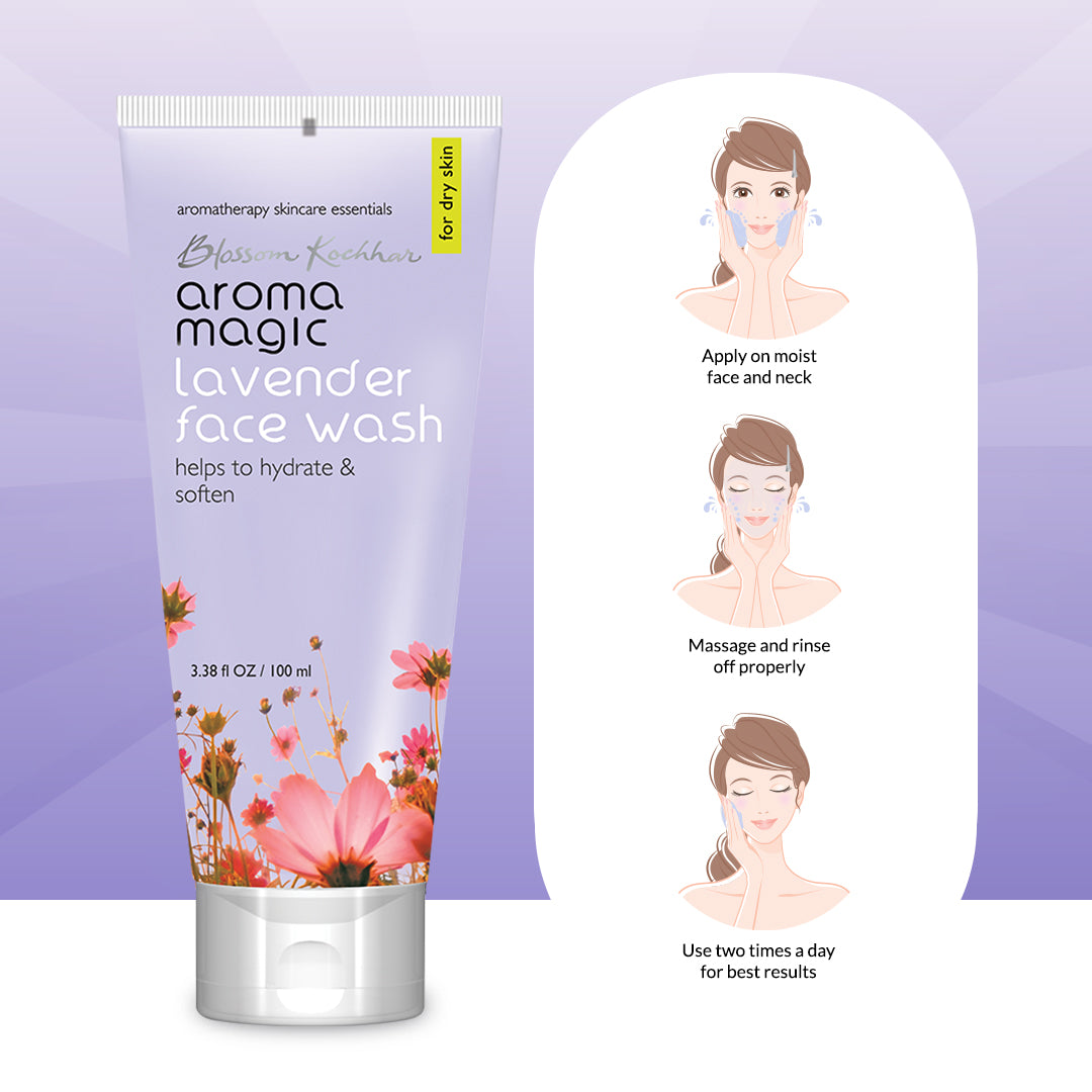 Aroma Magic Lavender Face Wash For Dry Skin, 100ml - Image 5 - Buy from Indicrest