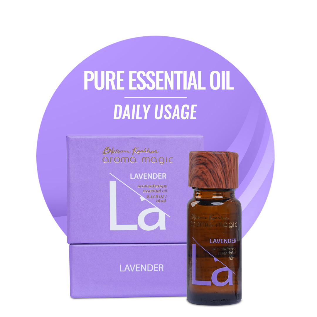 Aroma Magic Lavender Essential Oil - Calm, Heal & Soothe Pain, 10ml - Image 2 - Buy from Indicrest