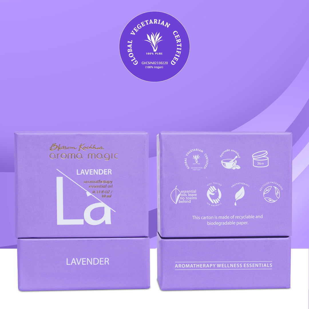 Aroma Magic Lavender Essential Oil - Calm, Heal & Soothe Pain, 10ml - Image 7 - Buy from Indicrest