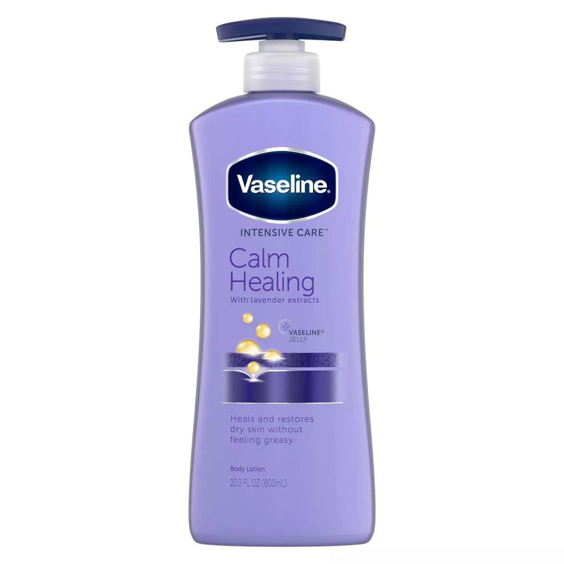 Vaseline Calm Healing Body Lotion, 600ml | Deep Moisturisation with Lavender Extract for Smooth & Relaxed Skin Buy at Indicrest