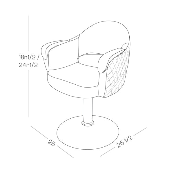 Ikonic Cutting Chair Lavish