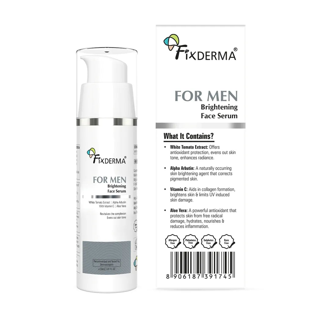 Fixderma FOR MEN Brightening Face Serum, 30ml - Image 9 - Buy from Indicrest