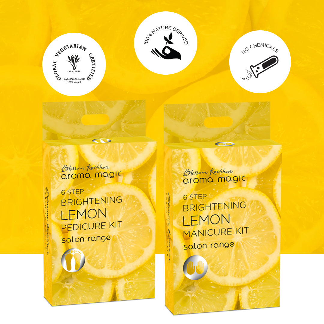 Aroma Magic Lemon Brightening Pedicure and Manicure Kit For Radiant Skin - Image 8 - Buy from Indicrest