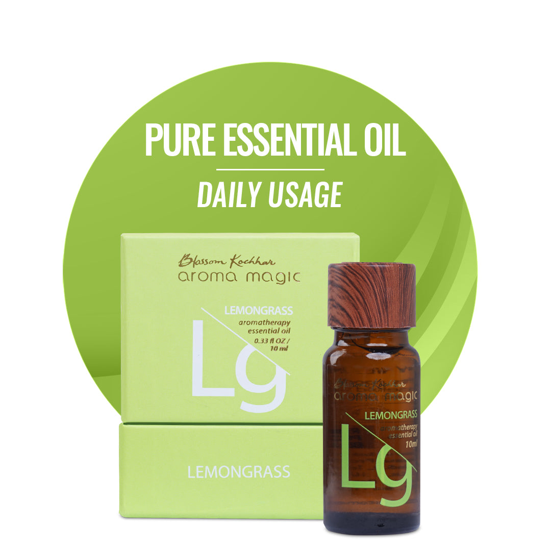 Aroma Magic Lemongrass Essential Oil Online - Freshens Air & Treats Insect Bites, 10ml - Image 2 - Buy from Indicrest