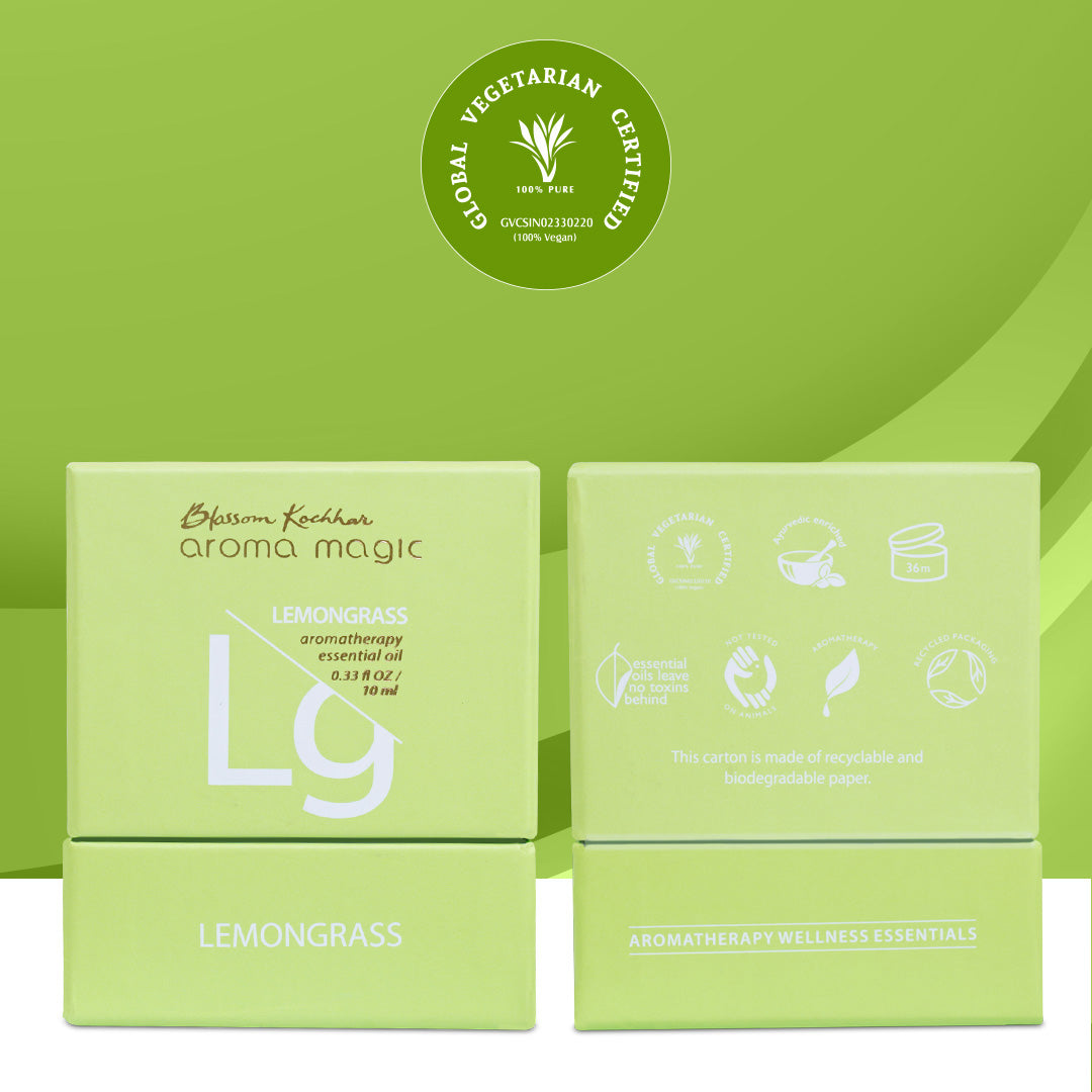 Aroma Magic Lemongrass Essential Oil Online - Freshens Air & Treats Insect Bites, 10ml - Image 7 - Buy from Indicrest