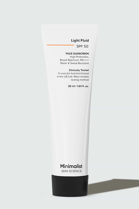 Minimalist Light Fluid SPF 50 Sunscreen For Broad Spectrum SPF 50, PA++++, 50ml - Image 6 - Buy from Indicrest