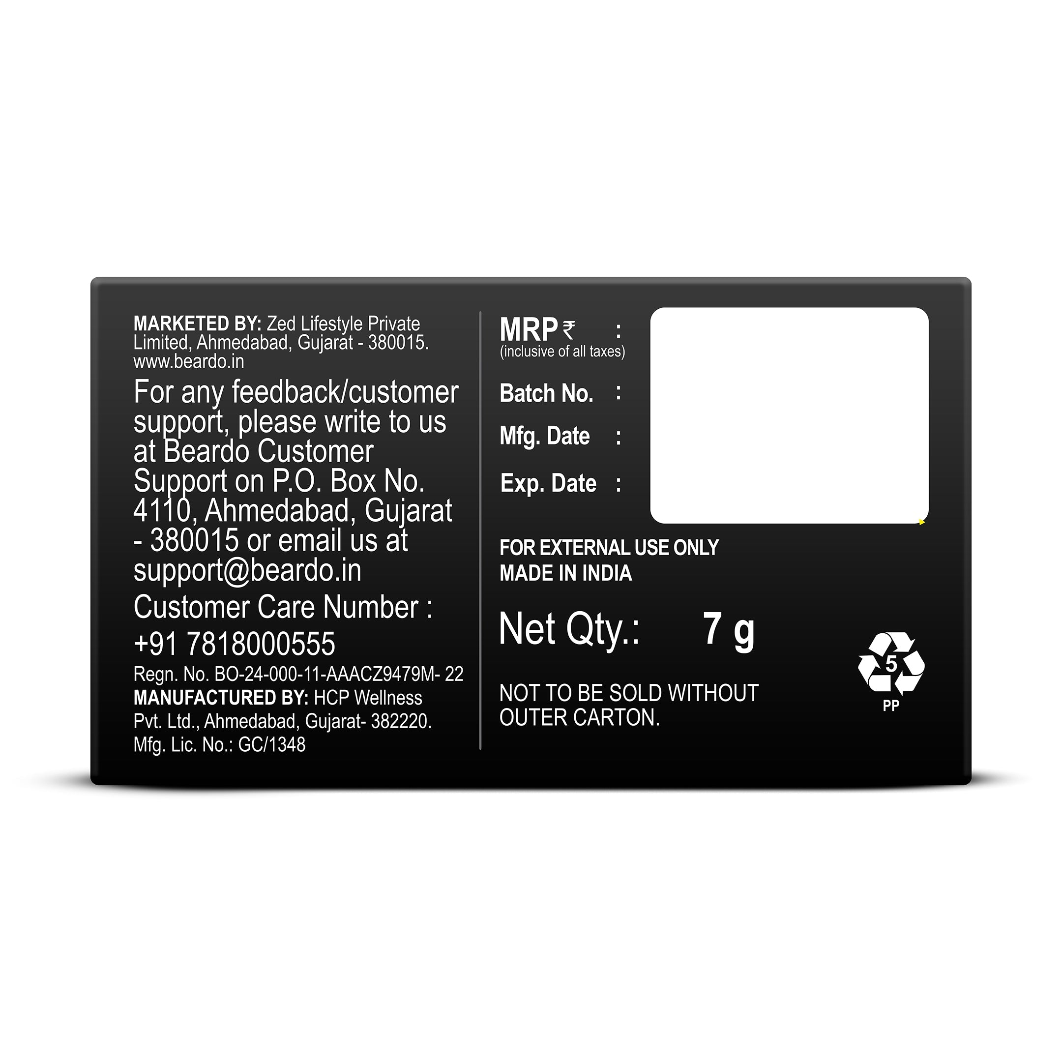 Beardo Lip Lightener For Men, 7g - Image 11 - Buy from Indicrest