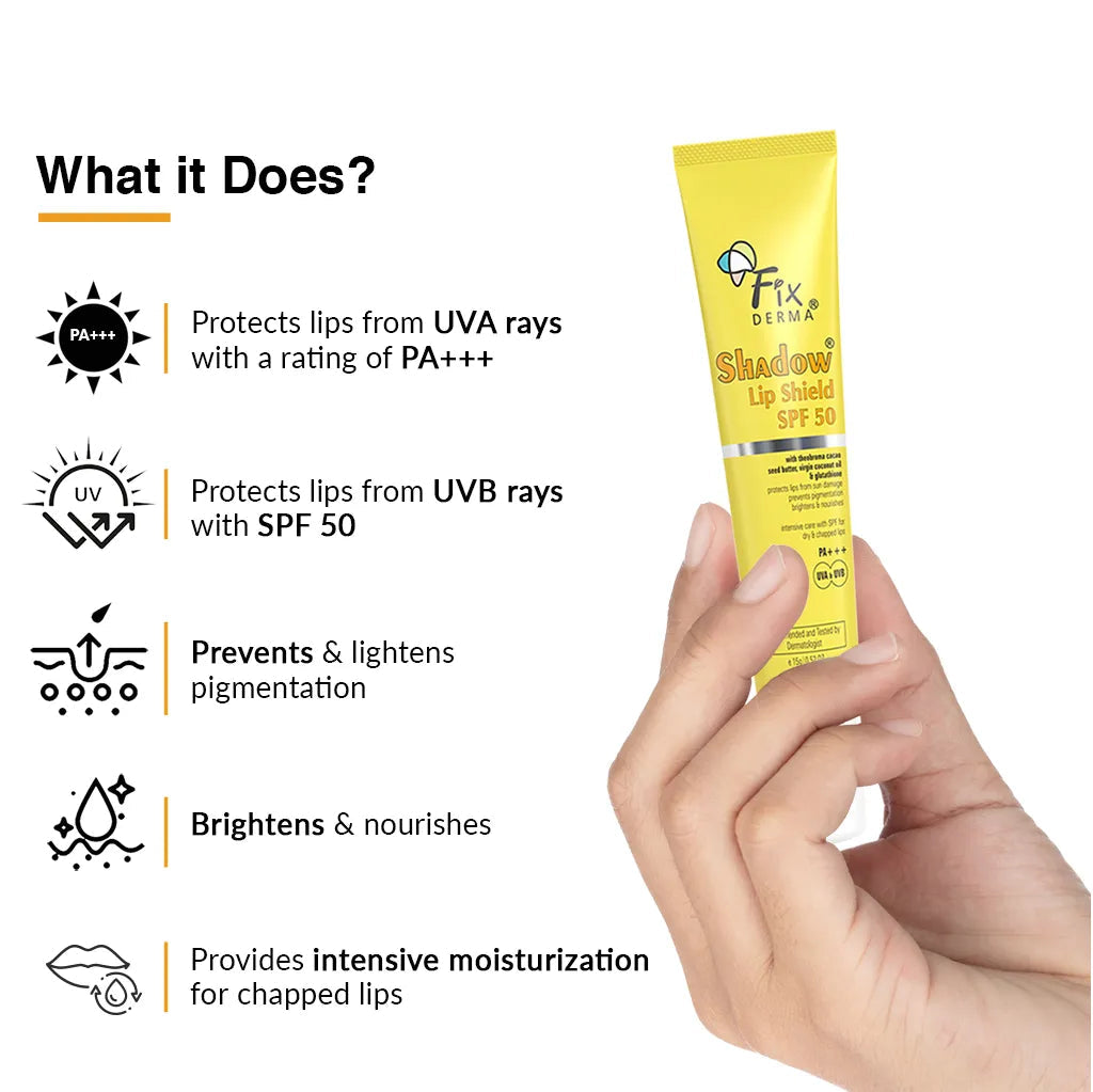 Fixderma Sun Defense Kit | All-Round Skincare Kit for Radiant, Protected Skin & Lips, Sunscreen 40g + Lip Shield 15g + Sunscreen Spray 50ml - Image 3 - Buy from Indicrest