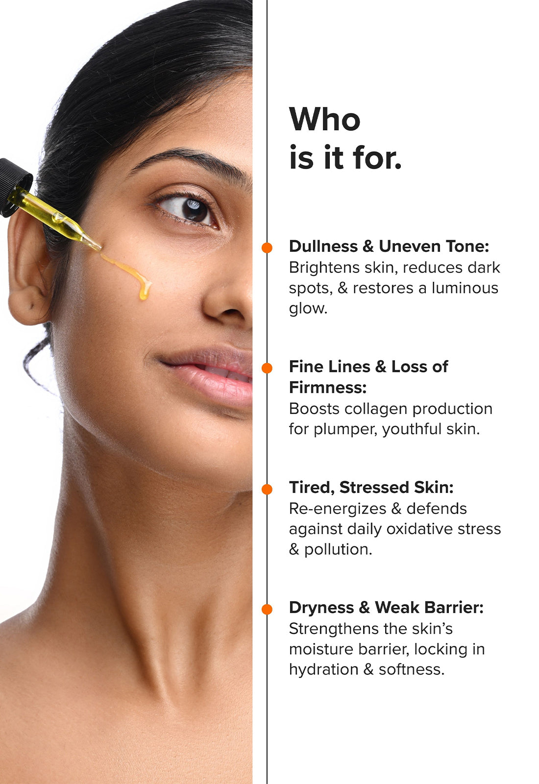 Minimalist Multi Repair Actives 15% Face Serum For Brightens &amp; firms skin, repairs barrier, 10ml - Image 3 - Buy from Indicrest