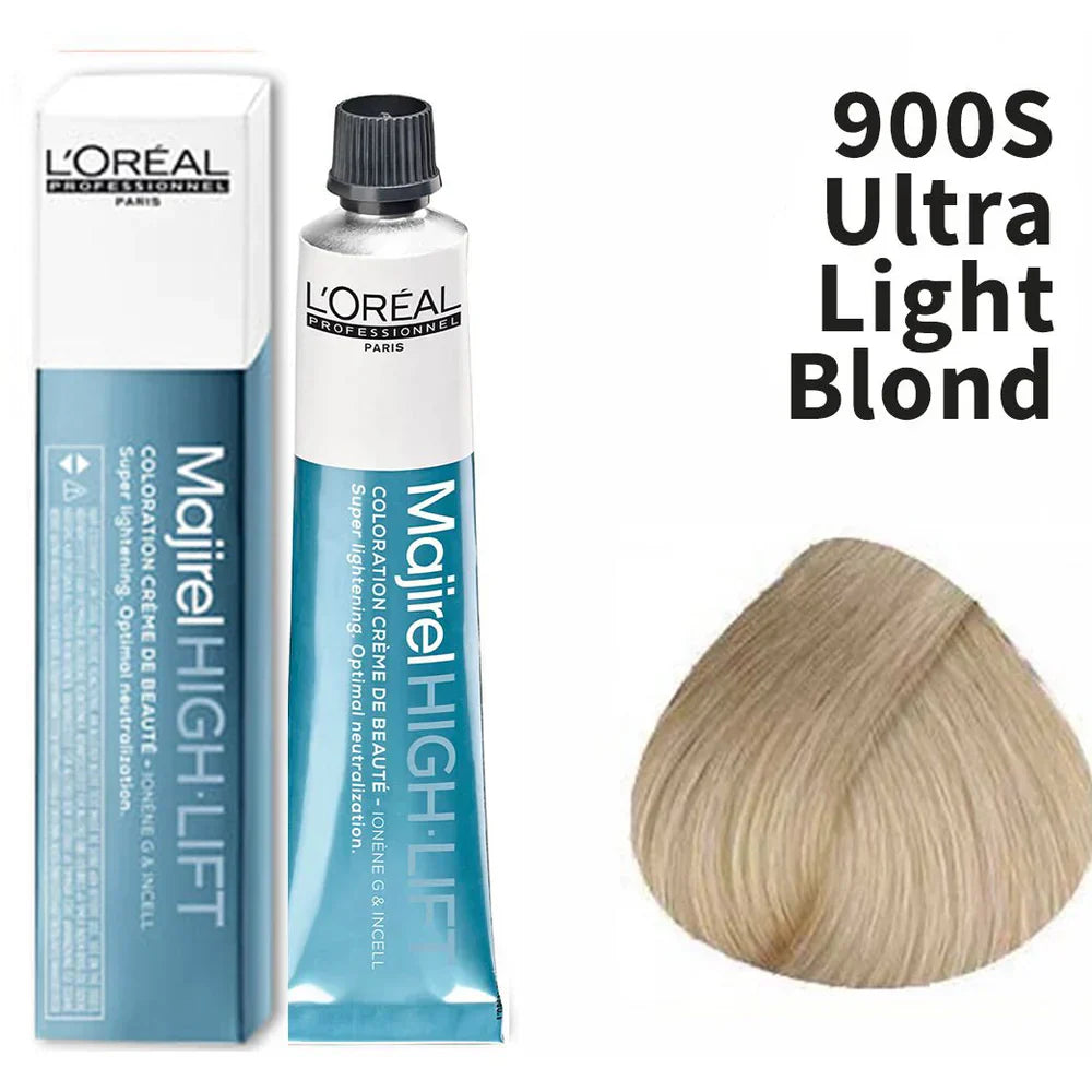 L'Oreal  Professionnel Paris - Majirel - 900S High Lift Majiblond (Ultra Light Blonde) - Mix 1:2 - (49.5g) - Indicrest