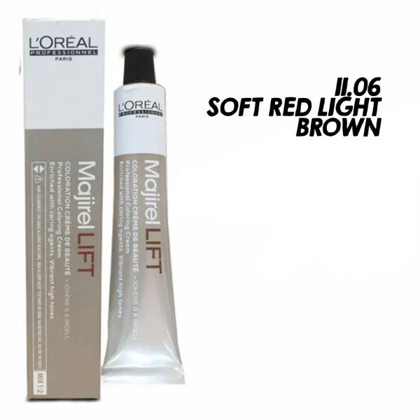 L'Oreal  Professionnel Paris - Majirel MajiLift - 11.06 (Soft Red Light Brown) - Mix 1:1.5 - (49.5g) - Indicrest