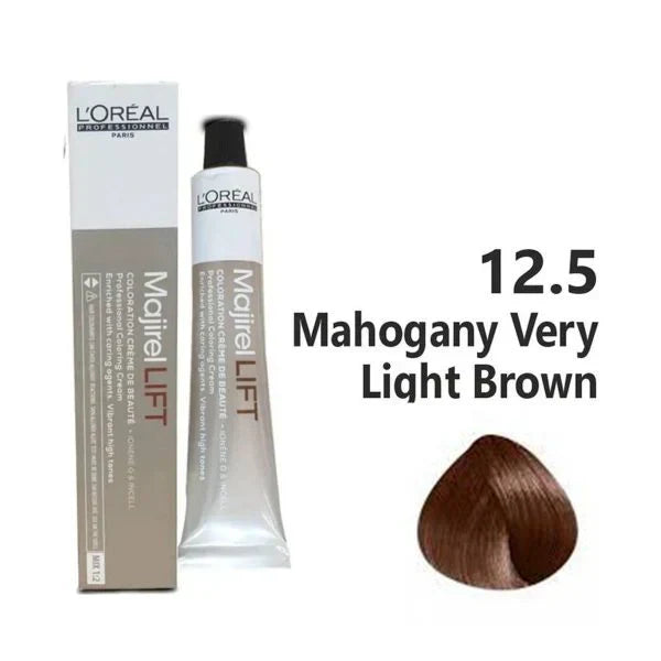 L'Oreal  Professionnel Paris - Majirel Majilift -12.5 (Mahogany Very Light Brown) - Mix 1:2 - (49.5g) - Indicrest