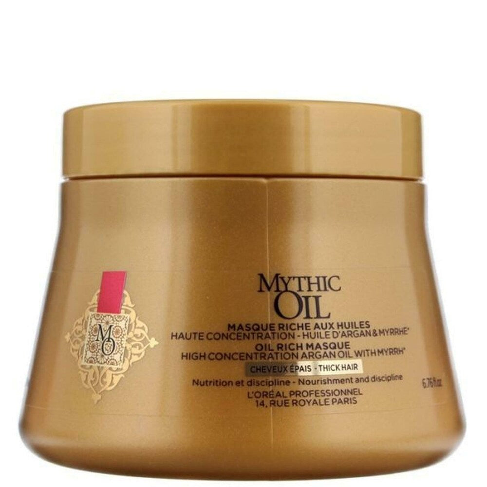 L'Oreal  Professionnel Paris Mythic Oil Argan Oil Rich Hair Masque - (200ml) - Indicrest