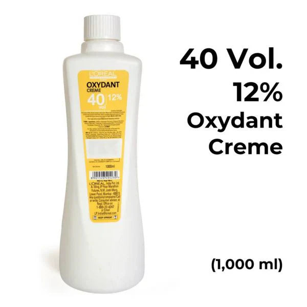 Oxydant Creme 40 Vol 12% Developer, 1000ml