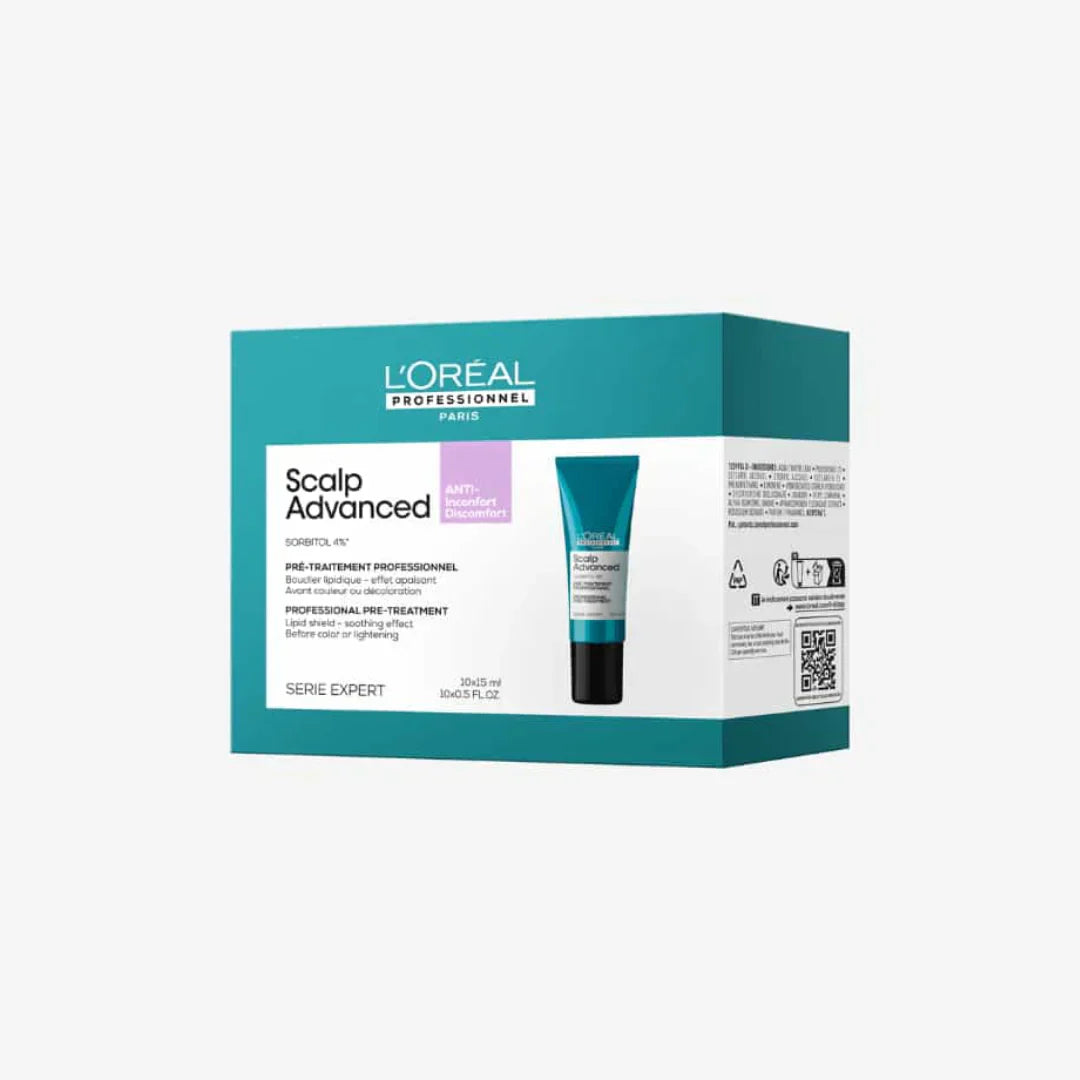 L'Oreal  Professionnel Paris Scalp Advanced Anti Inconfort Discomfort Ampules, 1x15ml (Single) - Indicrest