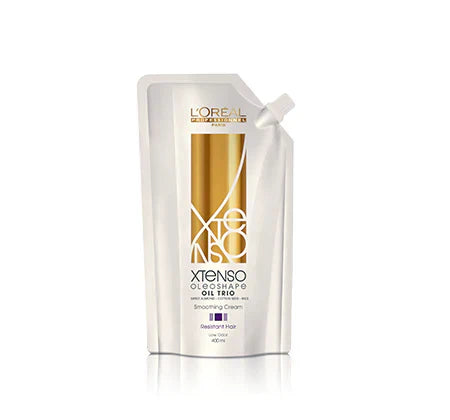 L'Oreal  Professionnel Paris Xtenso Oleo Shape Oil Trio Smoothing Cream, Resistant - (125ml) - Indicrest Buy at Indicrest