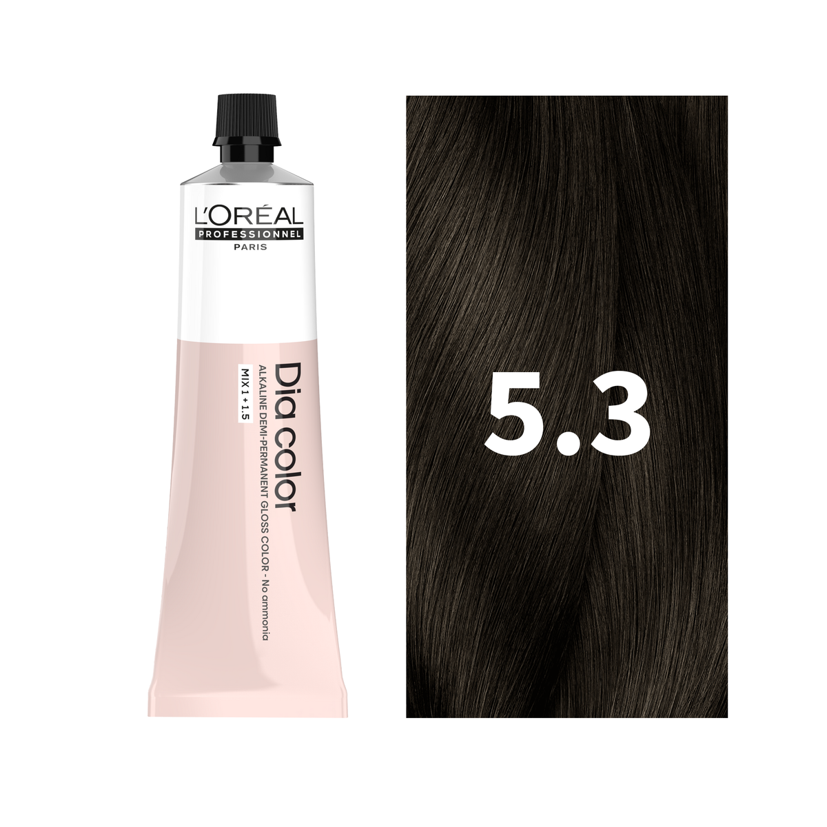 L'Oreal Professionnel Paris Dia Color 5.3 Hair Color, 60ml – Indicrest.com