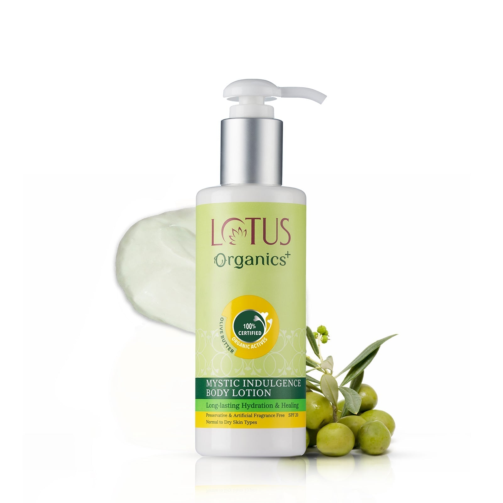 Lotus Herbals Organics+ Mystic Indulgence Body Lotion SPF 20, 200ml