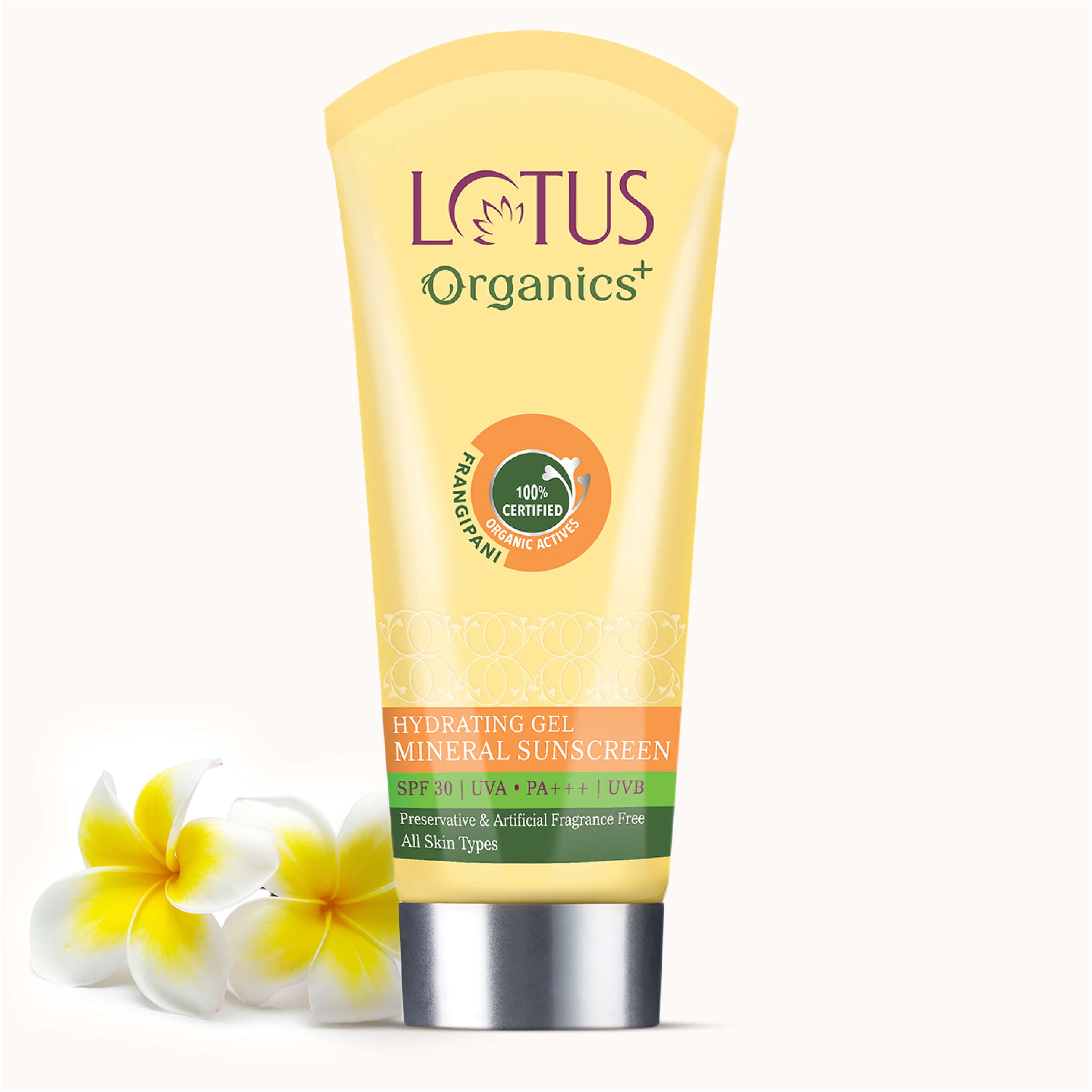 Lotus Herbals Organics+ Mineral Sunscreen: SPF 40 + SPF 30, 100g + 100g