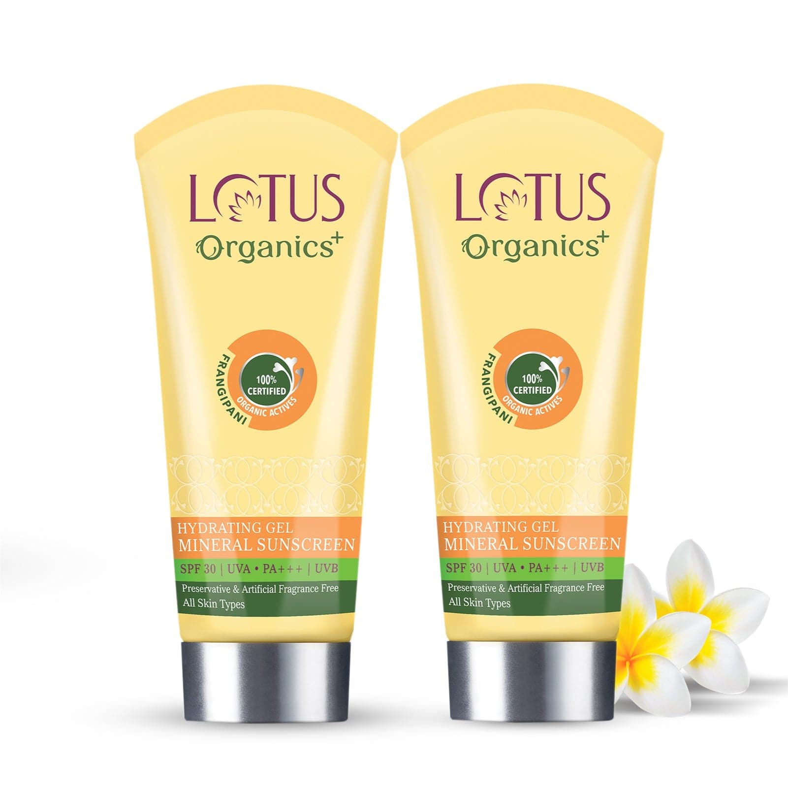 Lotus Herbals Organics+ Mineral Sunscreen: SPF 30 + SPF 30, 100g 100g