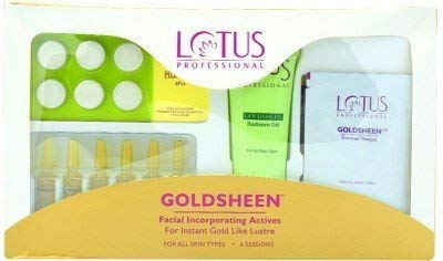 Lotus Professional Goldsheen Facial Kit - Indicrest Buy at Indicrest