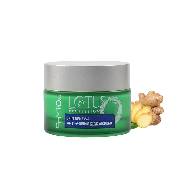 Lotus Professional Phyto Rx Skin Renewal Anti Ageing Night Cream, (50g) - Indicrest Buy at Indicrest
