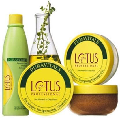 Lotus Professional Puravitals Facial Kit (30g+10ml) - Indicrest Buy at Indicrest