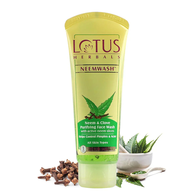 Lotus Herbals Neem Face Wash 80g - Indicrest Buy at Indicrest